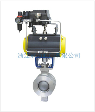 V型球閥是如何防止球芯卡死呢?